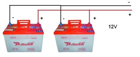 battery parallel