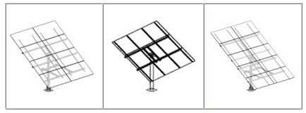 Pole Solar Mounting / Solar Panel Racks