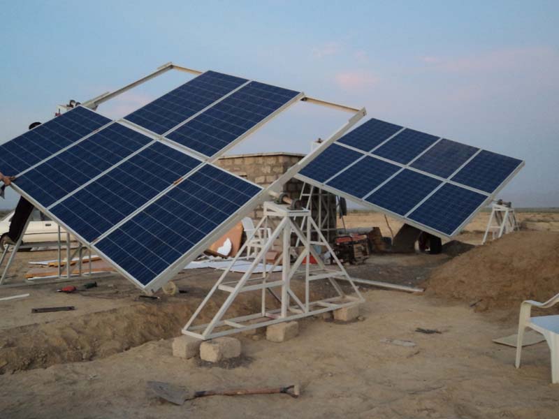 Shaheen Solar Mounting Balochistan Project Site Area