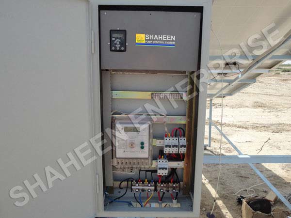 Shaheen solar water pumping control unit